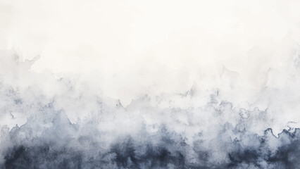 Abstract horizontal watercolor background. Hand drawn vector texture. Brush stroked painting pastel color watercolour