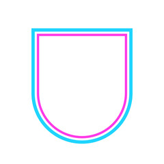 Obraz premium Neon Esport Badge