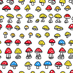 Mushroom Pattern Primary
