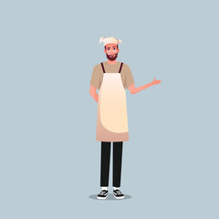 cartoon character chef