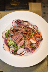 grilled beef steak