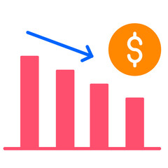 Liquidity money Icon