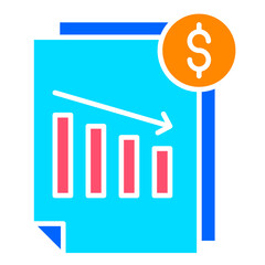Liquidity money Icon