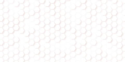 White Hexagonal Background. Luxury White Pattern. Background with hexagons 3d Hexagonal structure futuristic white background and Embossed Hexagon ,