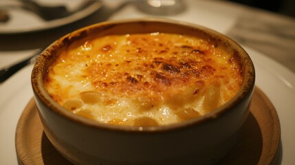 Baked macaroni with bubbling cheese, golden and perfectly cooked.