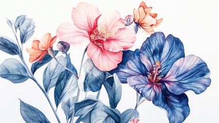Watercolor Floral Illustration