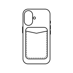 Case Card Holder Smartphone Icon For Logo And More