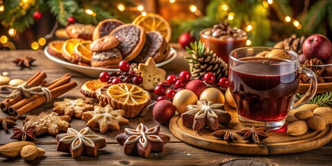 gingerbread, roasted chestnuts, and Christmas cookies. Sip mulled wine and savor warm treats, all while enjoying cozy family gatherings this holiday season.