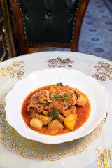 chicken with potatoes