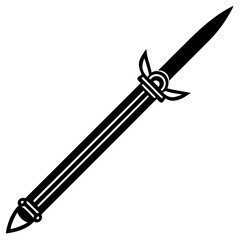 illustration of a sword