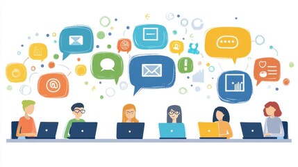 Team Collaboration with Digital Communication Tools