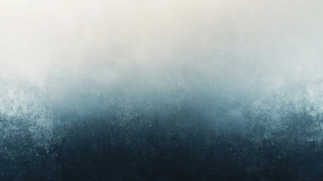 Gradient background in deep gray fading into pale blue with soft white highlights, layered with fine grainy noise texture for a clean and modern banner