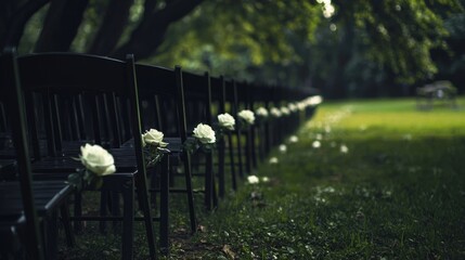 Captivating Wooden Railing Guiding a Serene Pathway through the Verdant Foliage