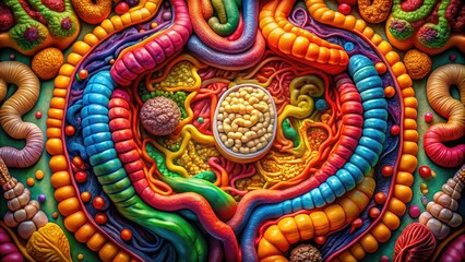 Human Intestines and Colon Organ Shapes: Understanding Digestive Tract Issues and Colon Health
