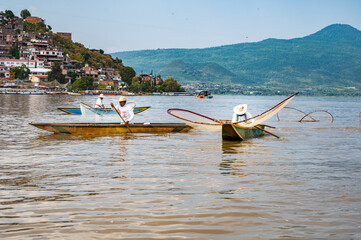 Beautiful Island of Janitzio, Patzcuaro, Michoacan