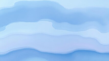 Obraz premium Abstract light blue background resembling a soft, flowing watercolor painting, abstract