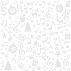 Christmas and New Year festive design with seamless pattern. Good for textile fabric design, wrapping paper, website wallpapers, textile, wallpaper and apparel. Xmas decoration.  vector illustration