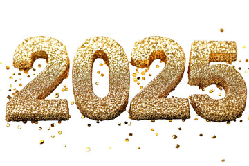 Glittering Golden 2025 New Year Celebration