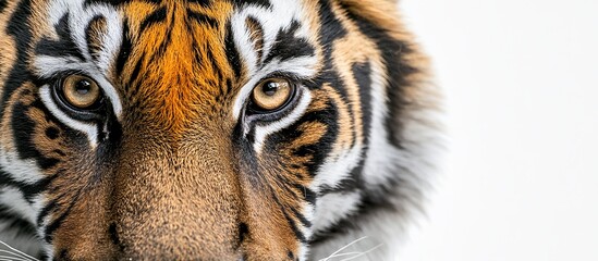 Obraz premium Close Up of a Tiger's Face