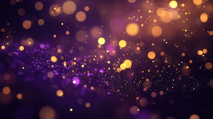 Sparkling purple background