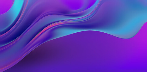 Vibrant Gradient Abstract Waves