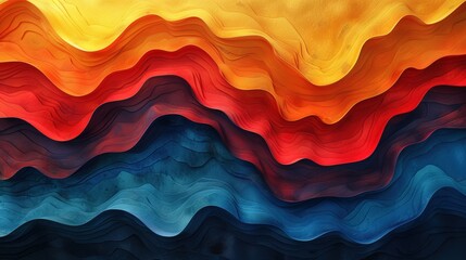 Abstract wave pattern