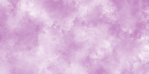 Grunge purple smoke texture with white clouds, watercolor abstract Handmade texture of old grunge, Purple canvas texture background with smoke, purple grunge texture old stained watercolor grunge.