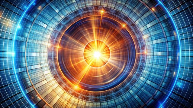 Abstract background of a nuclear energy vortex seen from inside an energy core, nuclear, energy, vortex, abstract, background