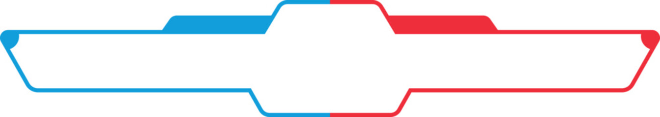 VS (Versus) Scoreboard Empty Banner