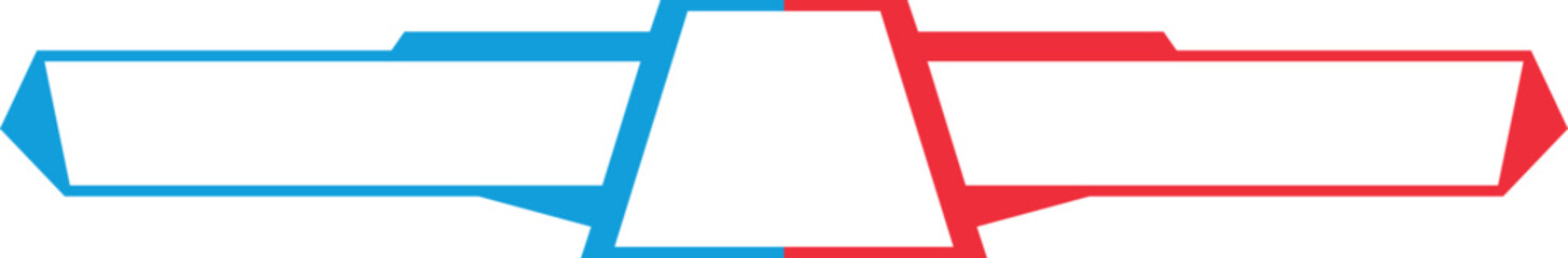 VS (Versus) Scoreboard Empty Banner