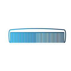 Comb icon template