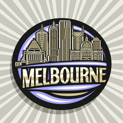 Vector logo for Melbourne