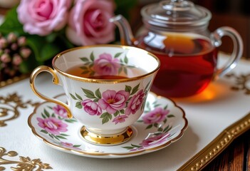 Fototapeta premium cup of tea