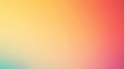A vibrant gradient background featuring warm hues of yellow, orange, and pink, creating a lively and cheerful atmosphere.