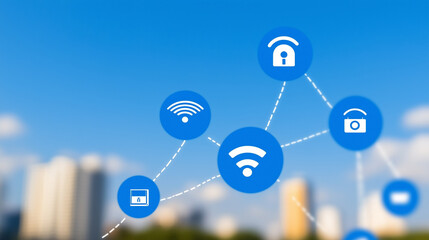 Fototapeta premium Interconnected World of Smart Devices