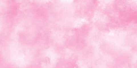 Soft Pink grainy white cloudy Watercolor Gradient Background, Soft Pink cloudy and smooth grunge watercolor texture background, aquarelle painted subtle pink watercolor canvas of grunge texture.