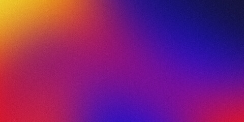 Abstract gradient blue, red and orange texture noise background for poster banner