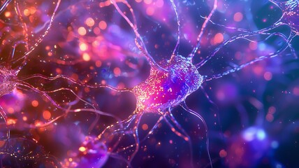 細胞や神経のイメージ画像