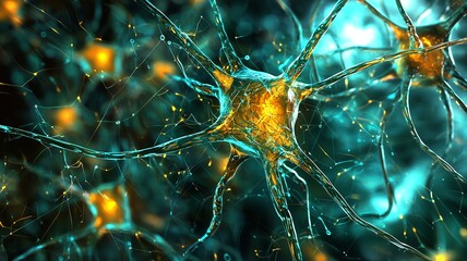 細胞や神経のイメージ画像