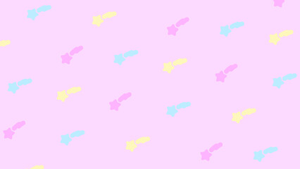 レトロシューティングスターパターン⭐︎