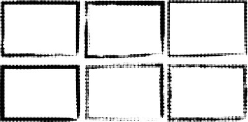 Geometric vintage pop art print frame design. Comic halftone border design. Abstract textured retro design perfect for cards, posters, or digital compositions, web banners and book cover.