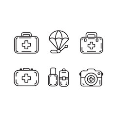Minimalist Icon Design Collection for Digital Interfaces