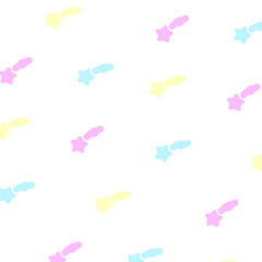 レトロシューティングスタースクエアパターン⭐︎PNG