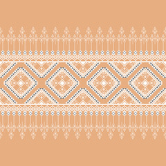 Geometric ethnic brown 1