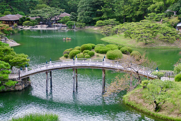 国の特別名勝・栗林公園（香川県・高松市）