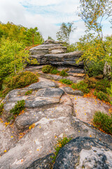 Cesko Svycarsko, Bohemian Switzerland - Tiske Steny on the North of Czech Republic