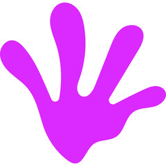 Abstract Seaweed Shape