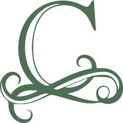 Alphabet art color signs letters design