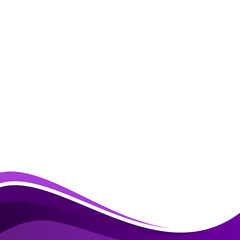 Elegant Gradient Wavy Footer