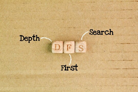 letters of the alphabet DFS or Depth-First Search. The depth-first search or DFS algorithm traverses or explores data structures, such as trees and graphs
